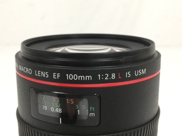 Canon EF 100mm F2.8L MACRO IS USM レンズ カメラ キャノン 中古