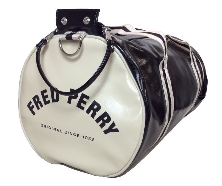 FRED PERRY フレッドペリー ドラムバッグ ボストンバッグ 2way