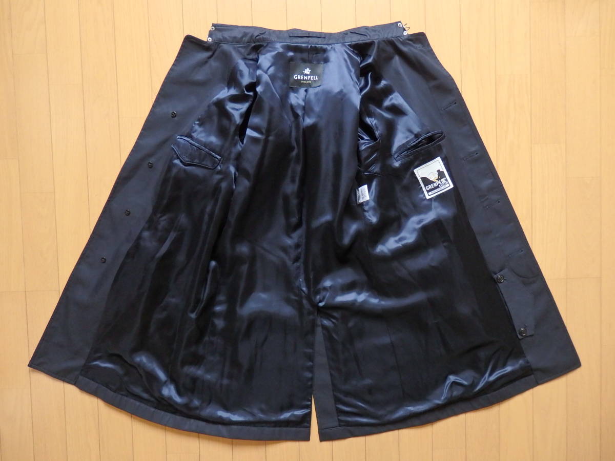 ☆極美品！ 英国製！ グレンフェル GRENFELL FARRINGDON ステンカラー