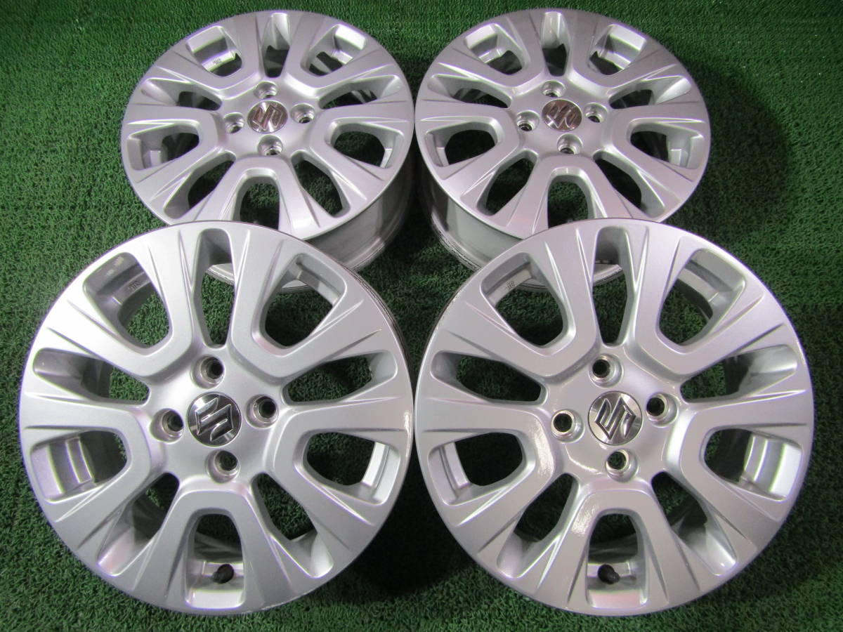 【品質保証，定番】 札幌発 最落なし ソリオ純正 スズキ 15&times;5J +45 4本 売切(純正品)｜売買されたオークション情報、yahooの商品情報をアーカイブ公開 - オークファン 4穴
