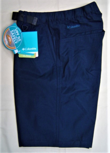 セール 30% OFF Columbia コロンビア PM4473 キャンバス カシュマンショートパンツ ショーツ 紺 XLメンズ 人気