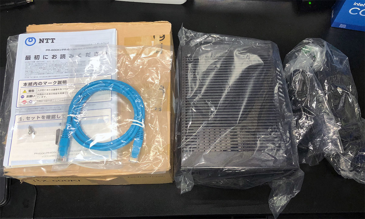 ほぼ未使用品 NTT RX-600KI ホームゲートウェイ ひかり電話ルータ NTT
