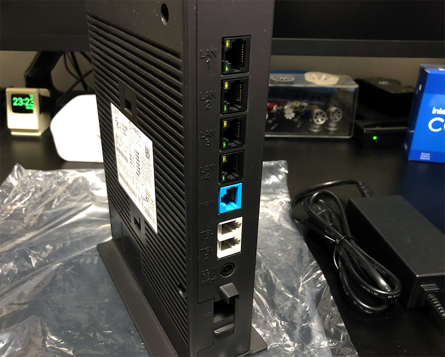 ほぼ未使用品 NTT RX-600KI ホームゲートウェイ ひかり電話ルータ NTT