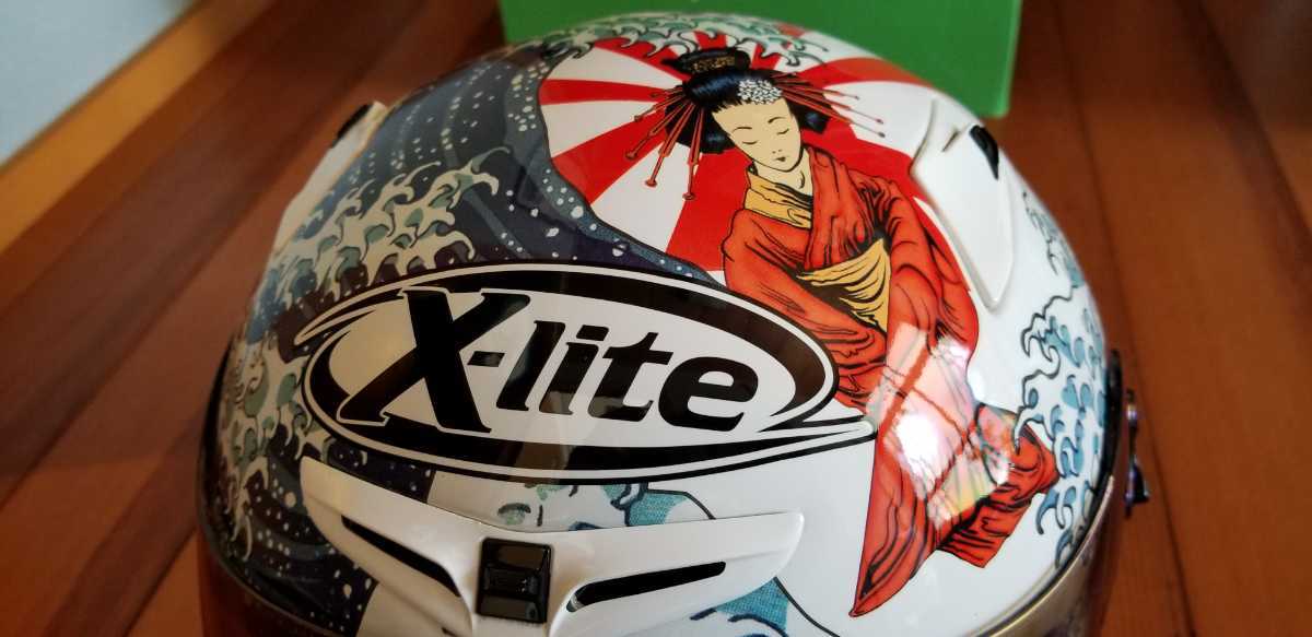 ノーラン フルフェイスヘルメット X-802Rレプリカ ロレンソ モテギ L 