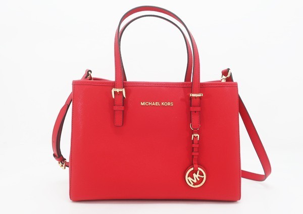 【最安値，人気】 MICHAEL KORS マイケルコース 2WAYトート レッド(その他)｜売買されたオークション情報、yahooの商品情報をアーカイブ公開 - オークファン 女性用
