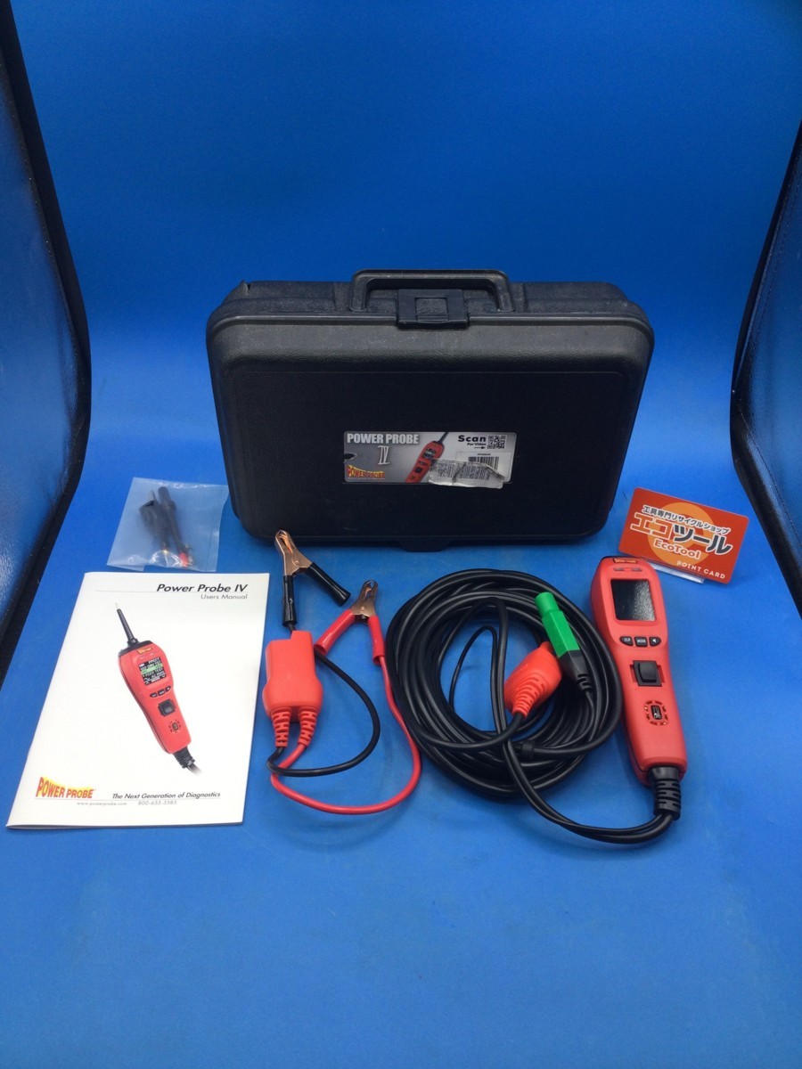 【領収書発行可】Power Probe IV 自動車診断ツール PP401AS [ITGOFFYGULRK]