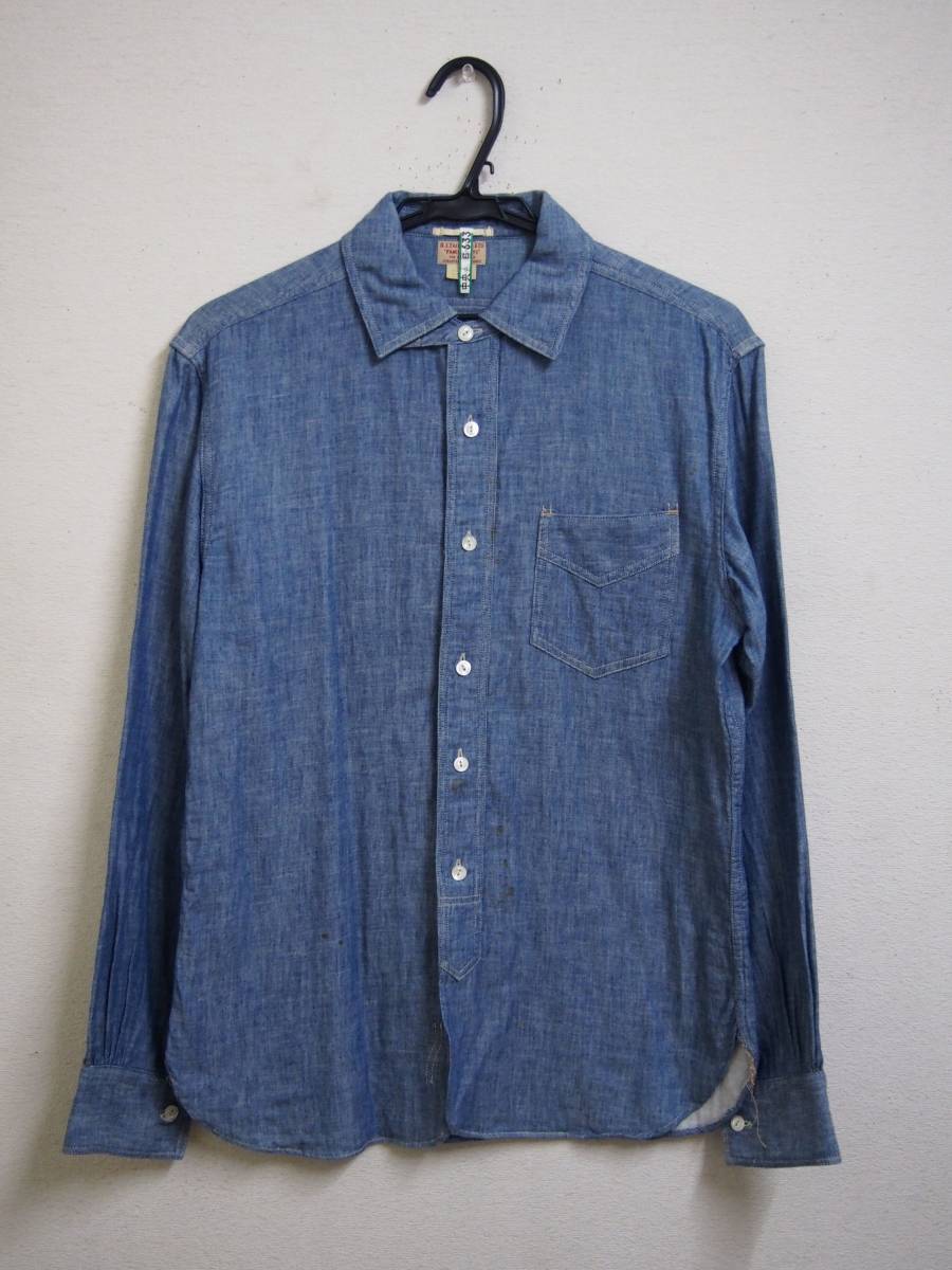 OLD JOE 【CHAMBRAY SHIRTS】 洗い流さ
