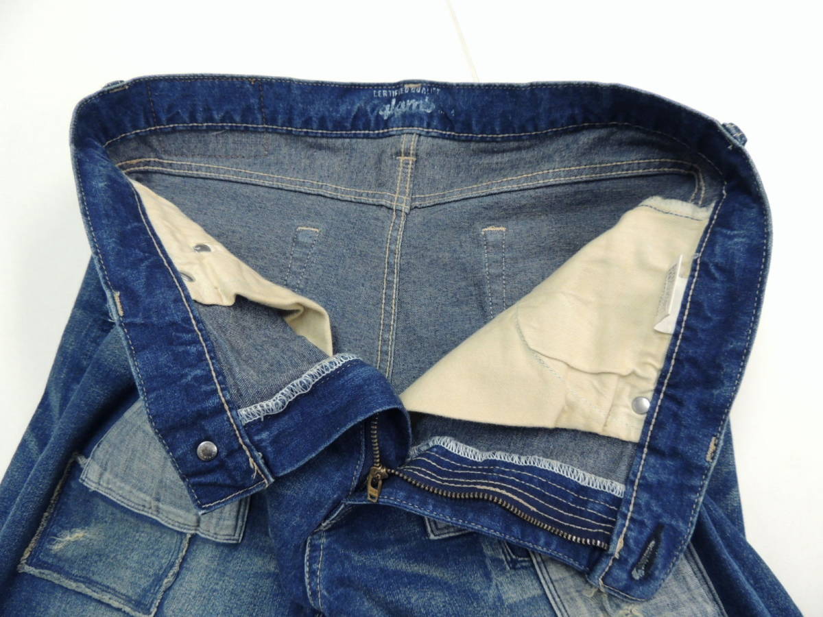 限定セール，豊富な ★ 美品 定価32450円 4サイズ glamb グラム Unplugged skinny denim アンプラグド インディゴ スキニー ストレッチ デニム パンツ