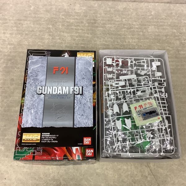 1円～ MG 1/100 ガンダム Ver.2.0 ガンダムF91 他 1&frasl;100 MG ガンダムF91 Ver 1円～未開封MG Ver.2.0［チタニウム