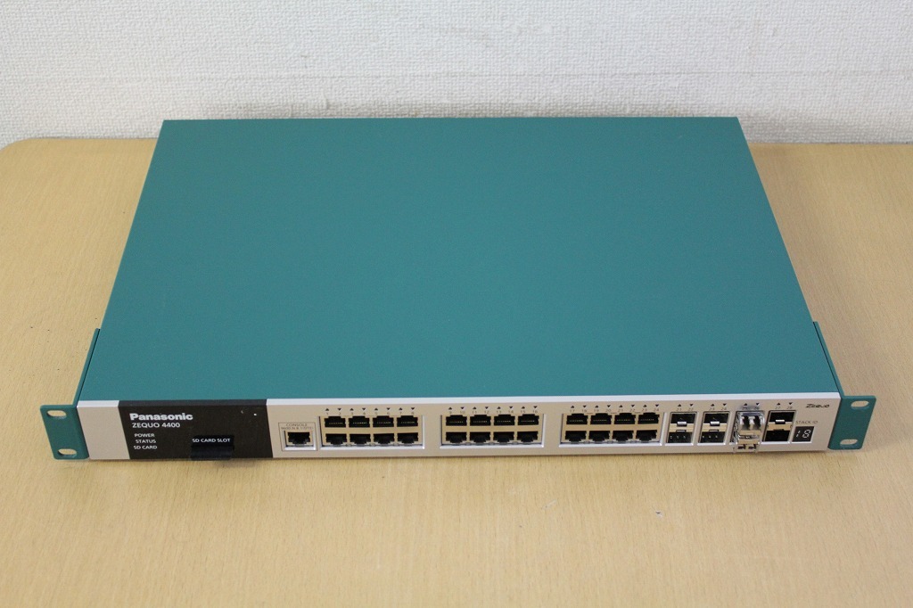 【L3SW】ZEQUO 4400 パナソニックEWネットワークス 5台在庫あり】Panasonic/パナソニックESネットワークス/24ポート/L3