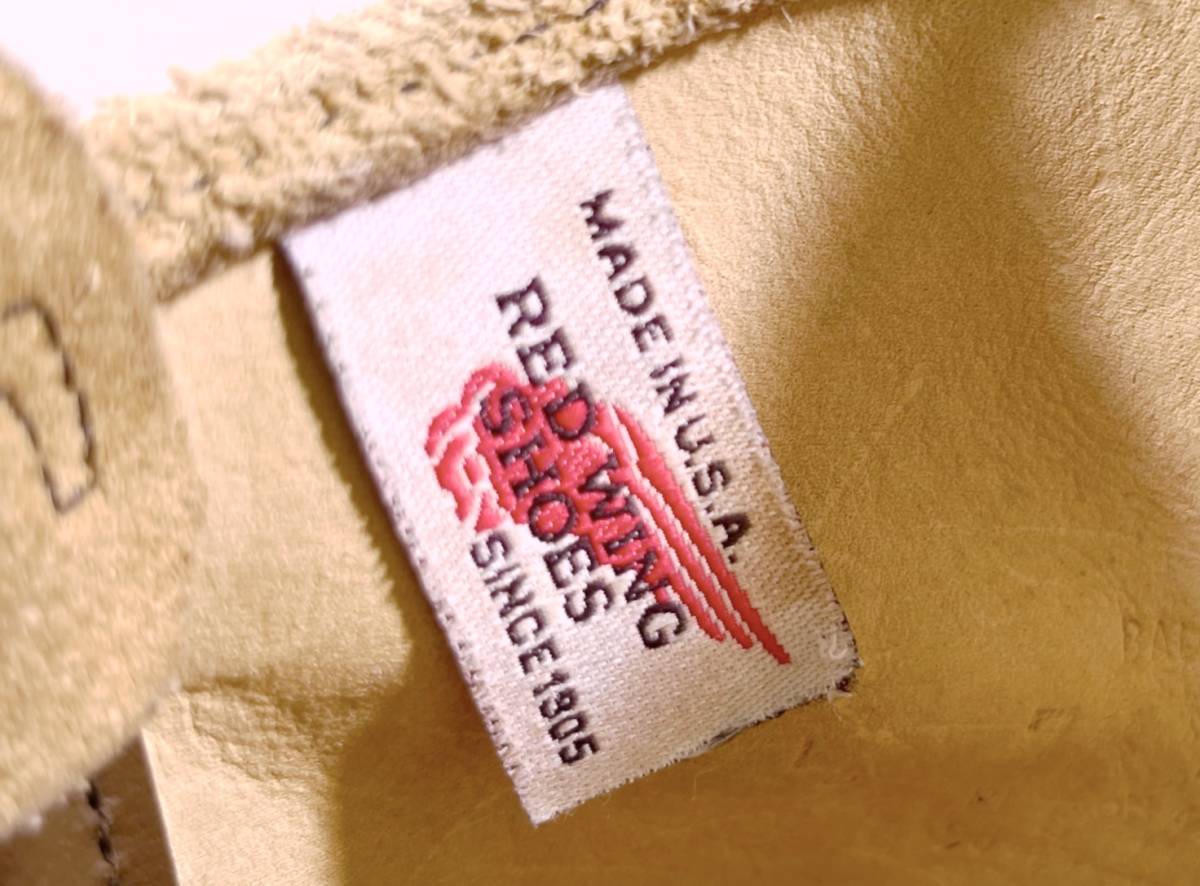 希少/廃番 REDWING 生産終了8168 最初期96年製/旧羽タグ 極上