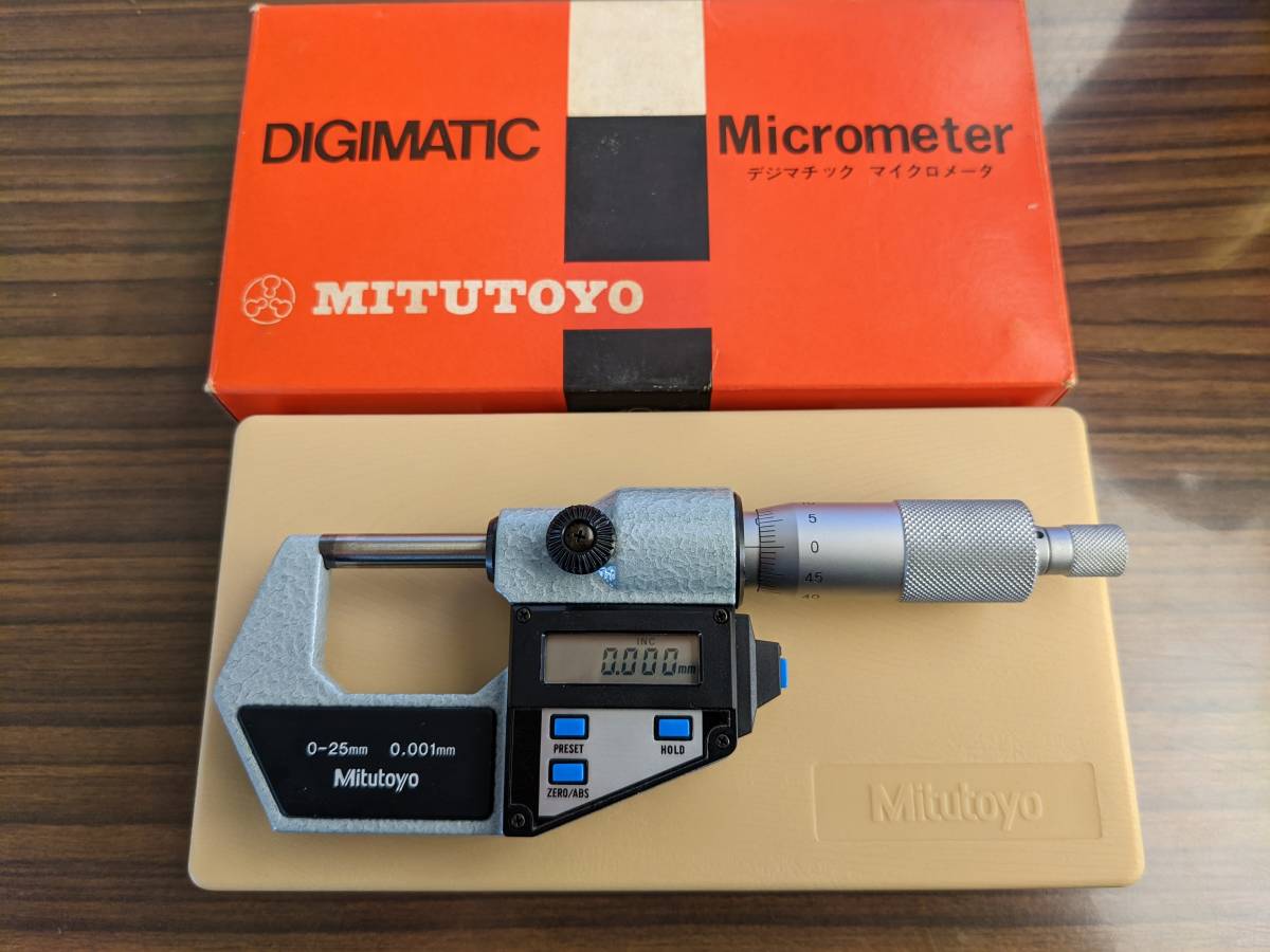 ミツトヨ デジタルマイクロメーター 0-25mm Mitutoyo 公式通販 デジ 