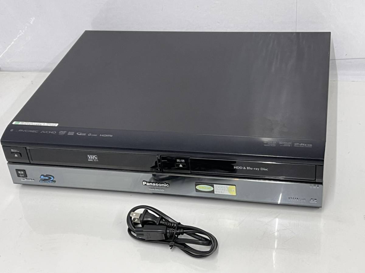 パナソニック DMR-BR630V HDD/VHS/SD/BD/DVDレコーダー Panasonic パナソニック DMR-BR630V VHS一体型ブルーレイディスク