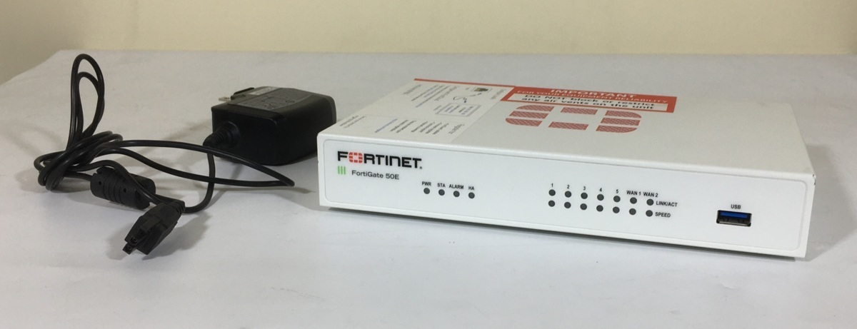 FG-60E】Fortinet FortiGate-60E UTM ライセンス 24年06月19日【通電OK