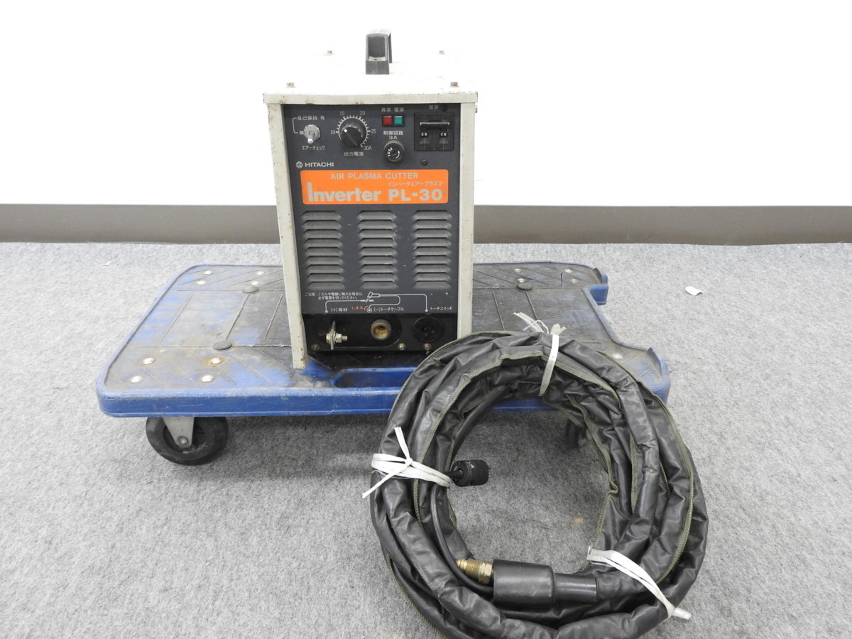 日立 エアープラズマ切断機 | PL-598 DT 単相200V 佐f3266▽ HITACHI 