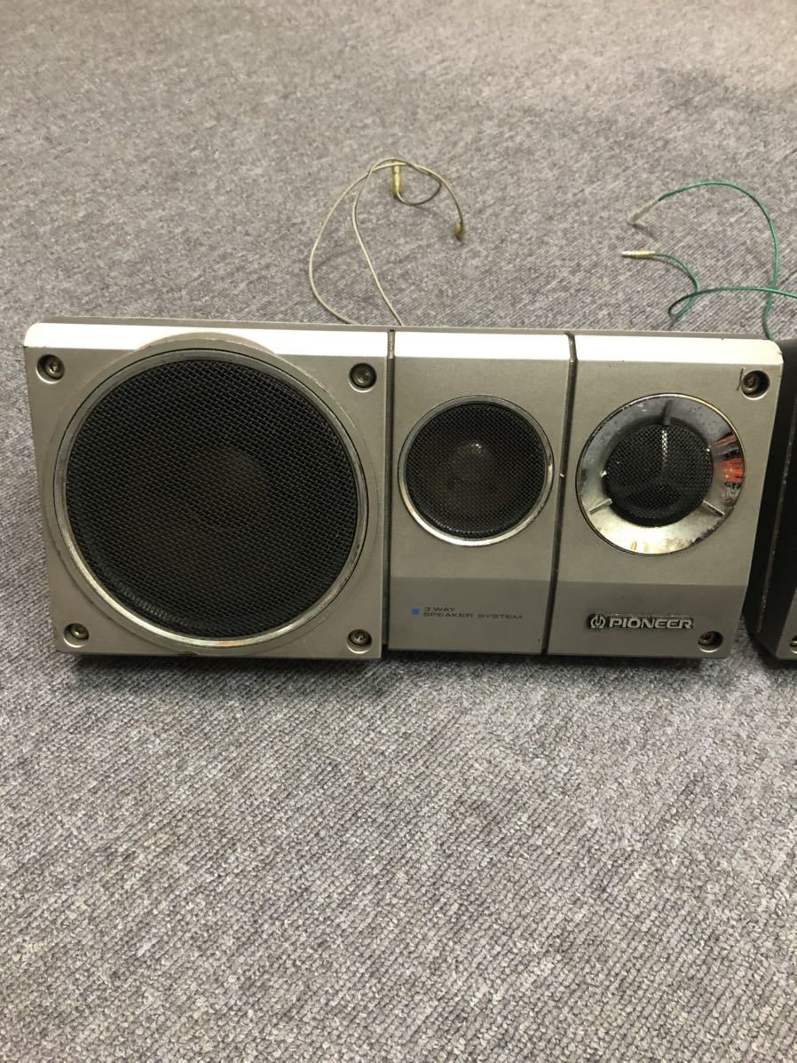 当時物 完動品 Pioneer TS-X10 パイオニア スピーカー 3way 旧車