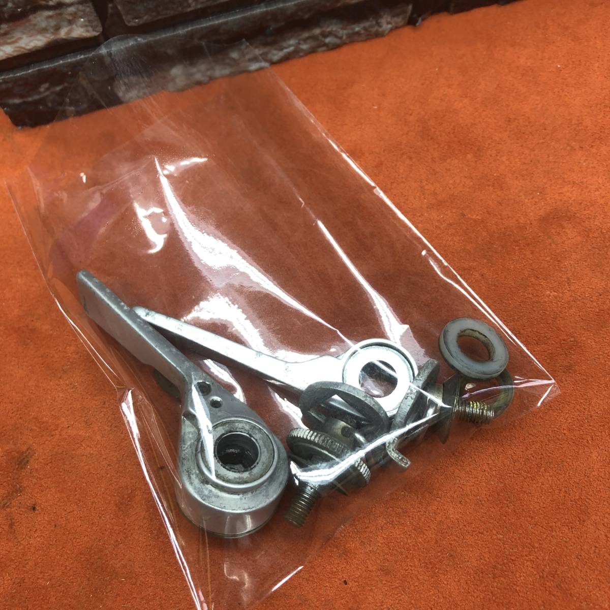 Campagnolo カンパニョーロ　シフトレバー　ダブルレバー　中古 カンパニョーロ シフトレバー ダブルレバー ダブル プライスダウン開始カンパニョーロ Cレコード