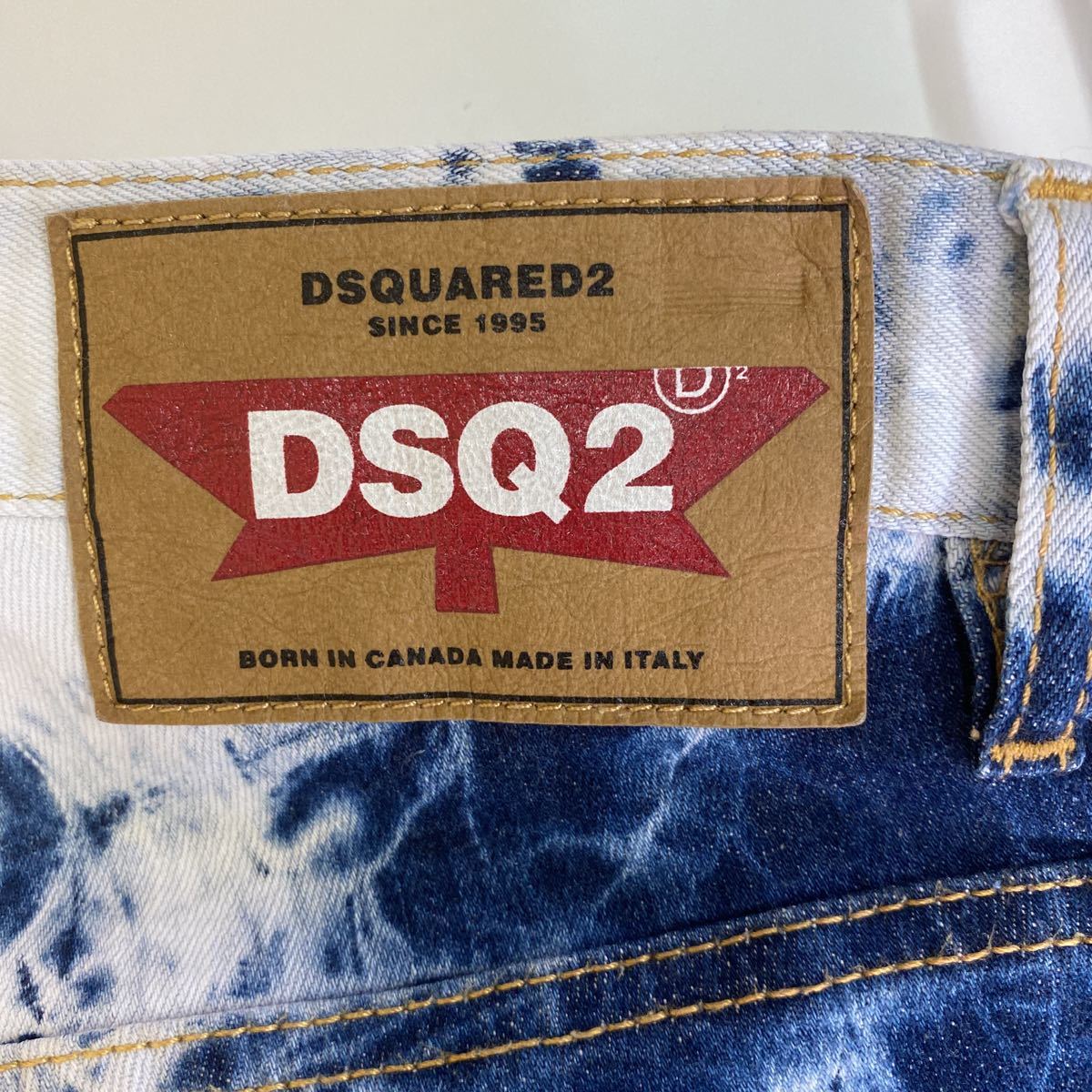 DSQUARED2 のタイダイジーンズ42 0 DSQUARED2 デニム タイダイデニム