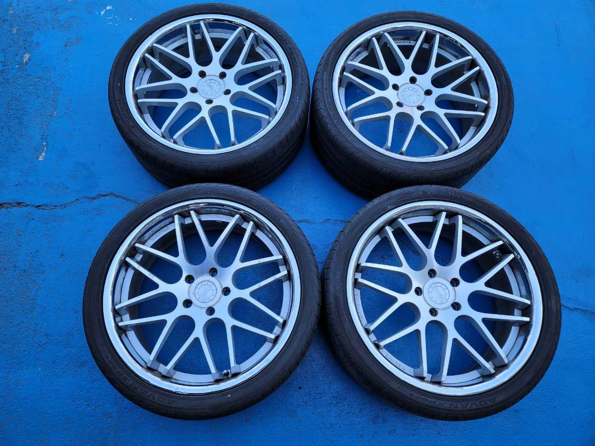 美品 vertini ヴェルティニ マジック 22インチ コンケイブ 295/30R22 