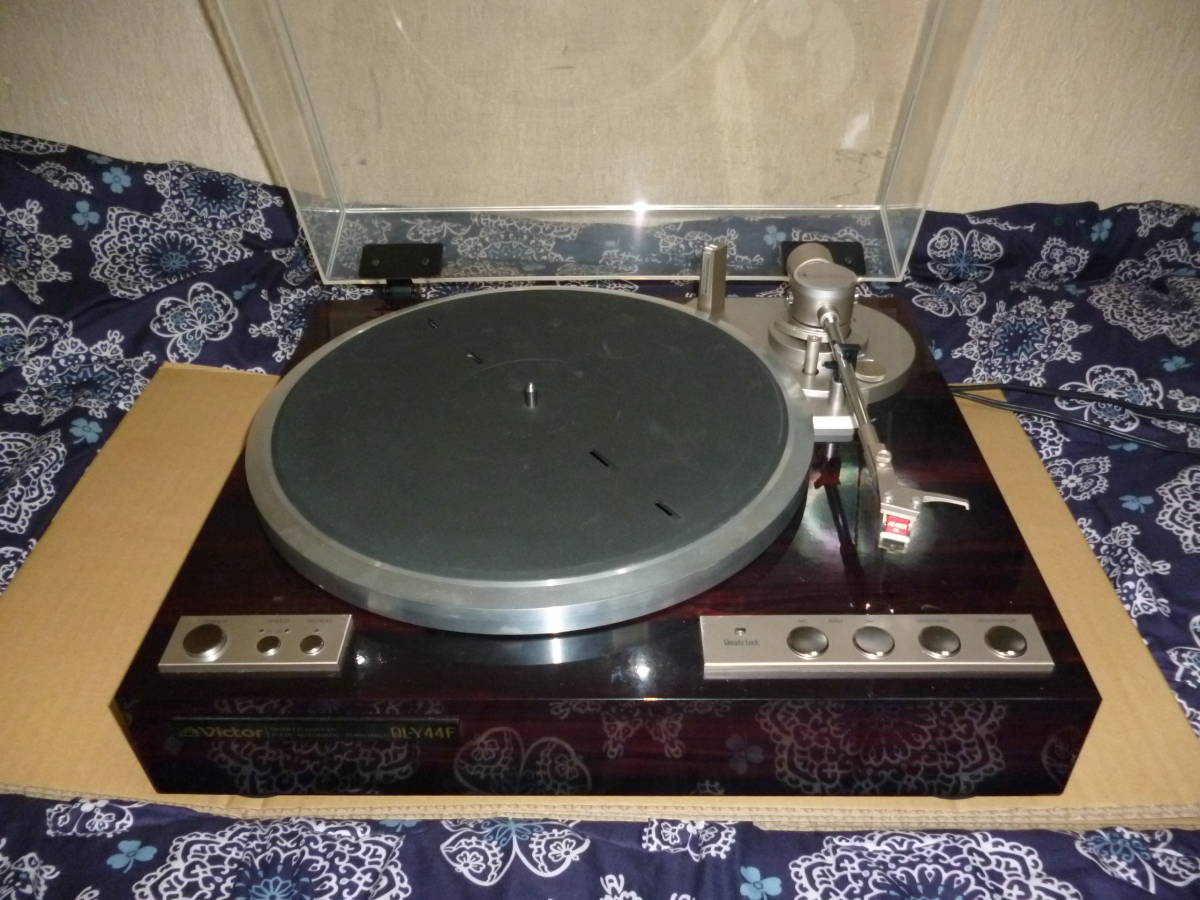 ビクター QL-Y44F Victor レコードプレーヤー ターンテーブル フル 
