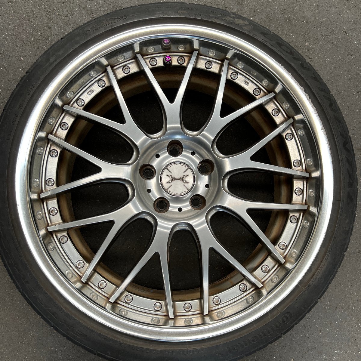 タイヤ付き社外ホイール1本 weds MAVERICK 709M(ウェッズ マーベリック 