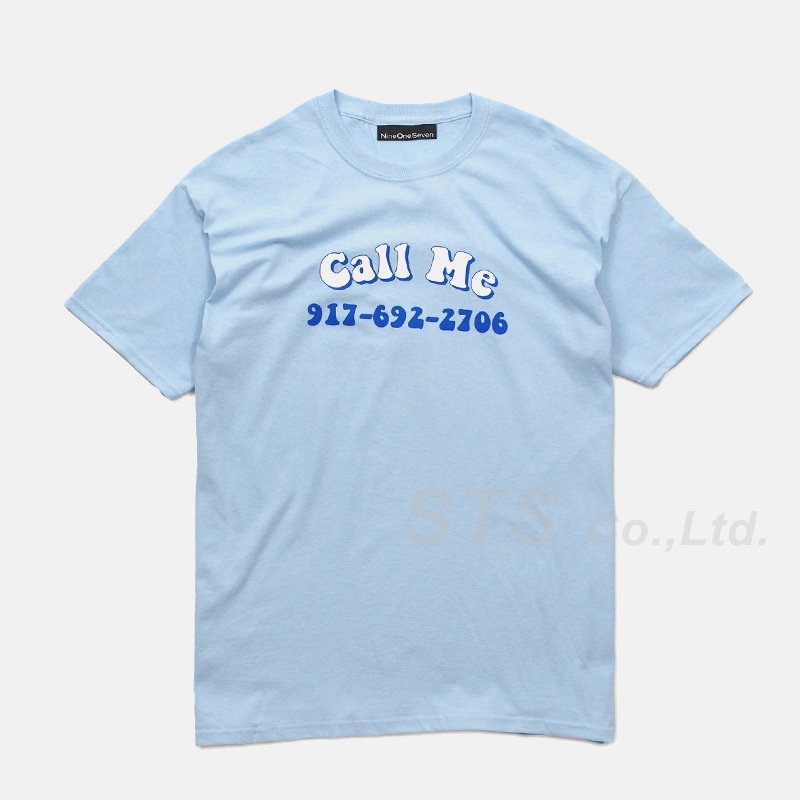豊富な，定番人気 Nine One Seven - Groovy Call Me T-Shirt 青XL ナイン ワン セブン - グルービー コール ミー ティーシャツ 2018SS(イラスト、キャラクター)｜売買されたオークション情報、yahooの商品情報をアーカイブ公 XLサイズ以上