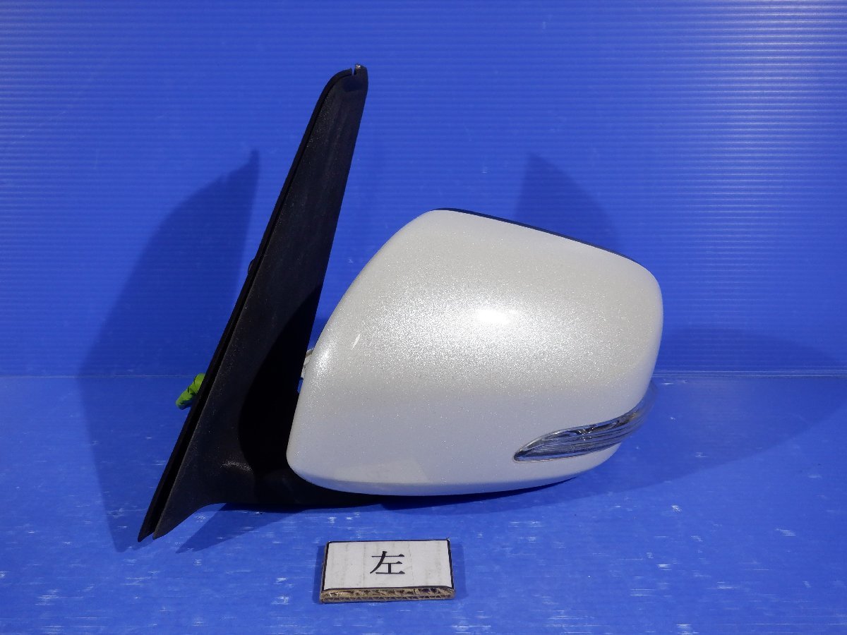 タント W24 DBA-LA600S ダイハツ LA600S パール カジュアル タントカスタム 左サイドミラー 白パール 電動格納&frasl;ヒーター 右ドアミラー カスタムX L375S SA ムーブカスタム