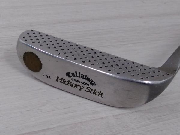 ジャンク】 パター Callaway Hickory Stick キャロウェイ ヒッコリー