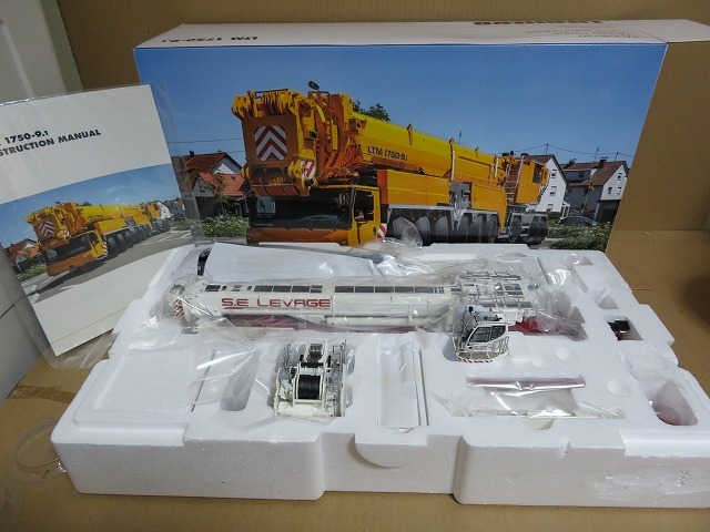 定番，新品 WSI 1/50 Liebherr LTM 1750 クレーン -SE Levage-(建設車両、作業車)｜売買されたオークション情報、yahooの商品情報をアーカイブ公開 - オークファン 建設車両、作業車