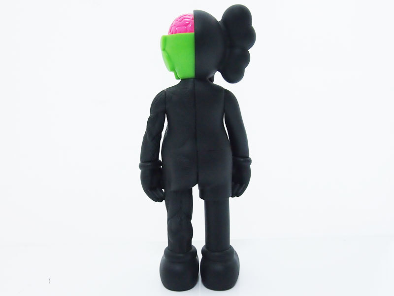 希少 KAWS COMPANION FLAYED OPEN EDITION BLACK 人体模型 カウズ 
