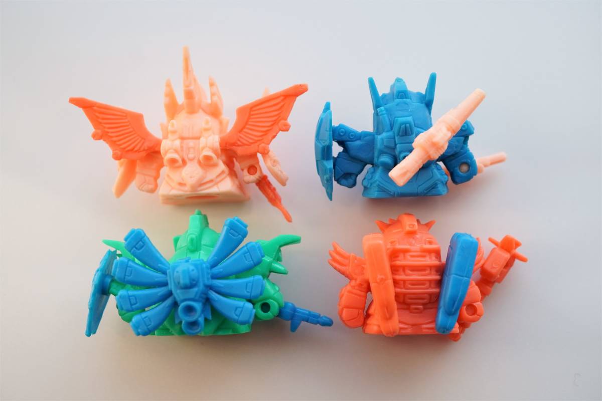 ◇ガン消し 消しゴム フィギュア SDガンダム パーツ ジャンク 大量