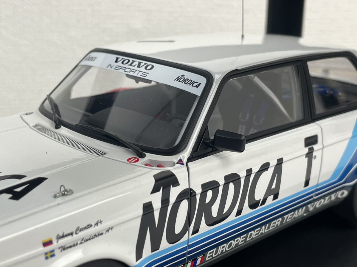 AUTOart オートアート 1/18 ボルボ 240ターボ VOLVO 240 TURBO ZOLDER