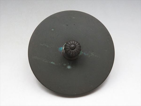アンティーク鉄瓶　茶道具　金寿堂　雨宮宗　銅蓋　在銘(^^) ◇◇金寿堂「雨宮 宗」造 鉄瓶 湯沸 銅蓋 茶器 茶道具◇◇ 【公式通販】