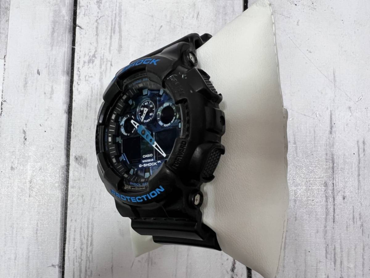 カシオ Casio G-SHOCK ジーショック GA-100CB カモフラージュ ブラック 