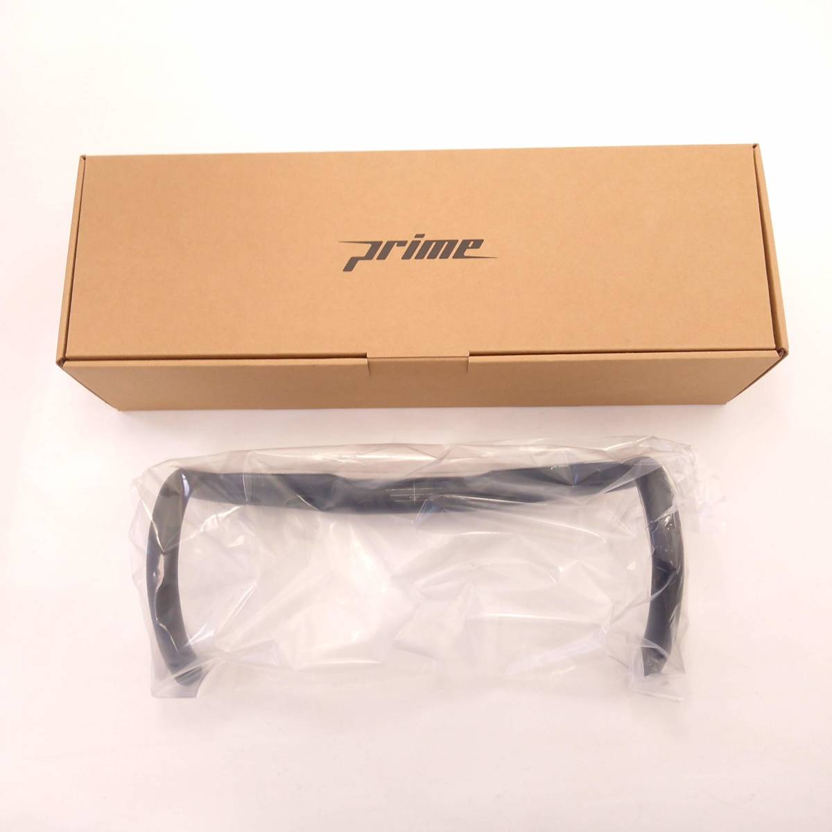 □新品 Prime / エアロアルミハンドル 380mm / 自転車 ロードバイク 