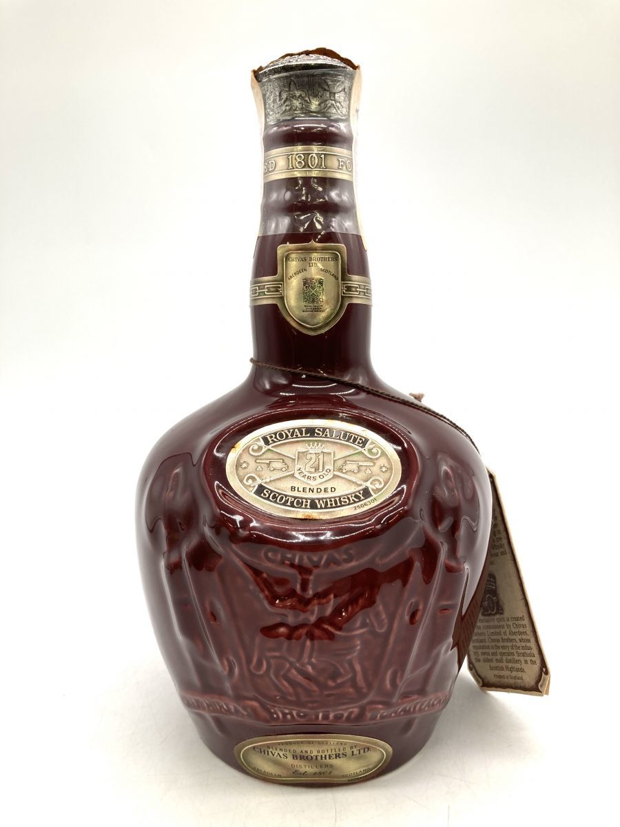 ロイヤルサルート 21年 旧ボトル 未開栓 Royal Salute 266 - メルカリ