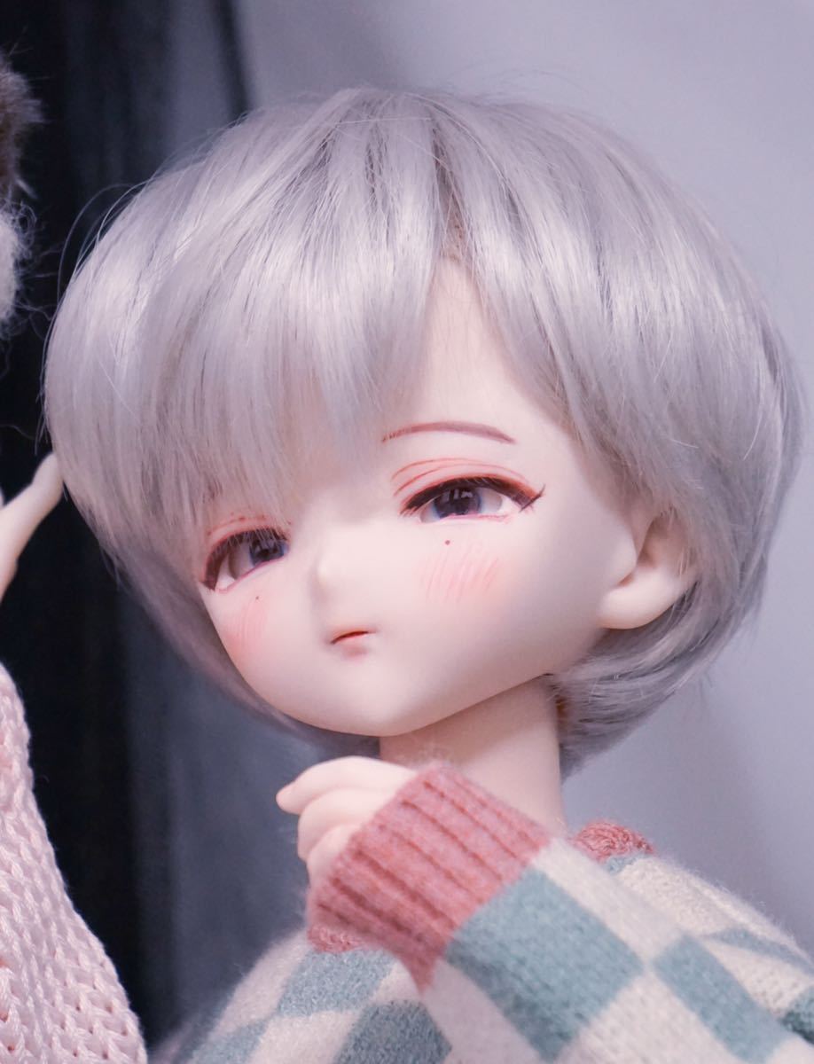 DDH-10 SW肌 カスタムヘッド(ソフビ盛り)＋おまけアイ1種 MDD 難あり 