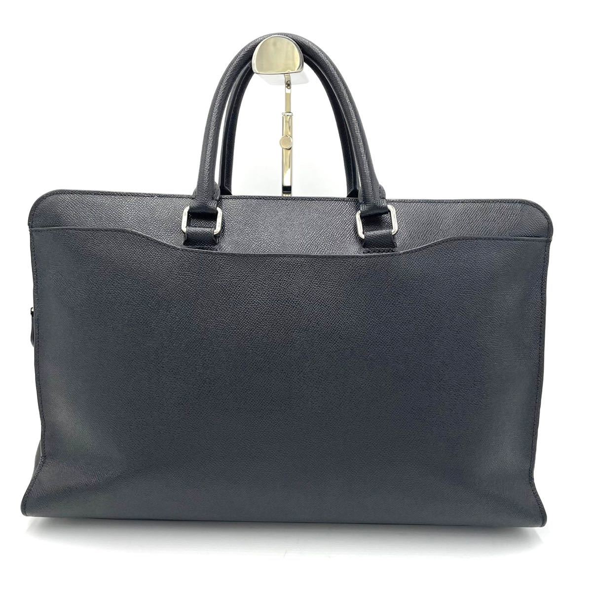 未使用級 COACH コーチ ハンドバッグ トートバック レザー ブラック 本 