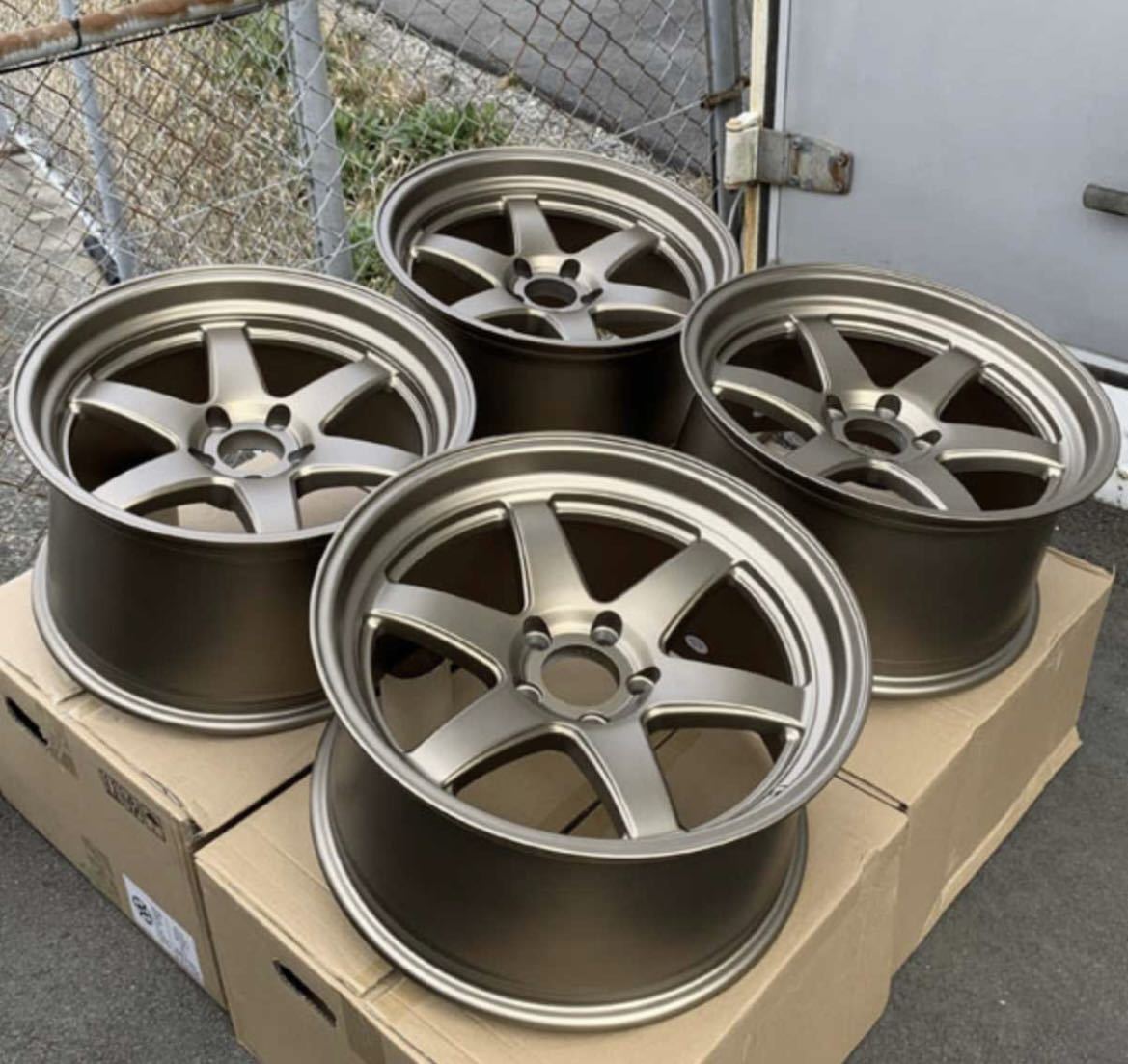 ワーク エモーション極 18インチ9.5J +20 114.3 ドリフトスタンス