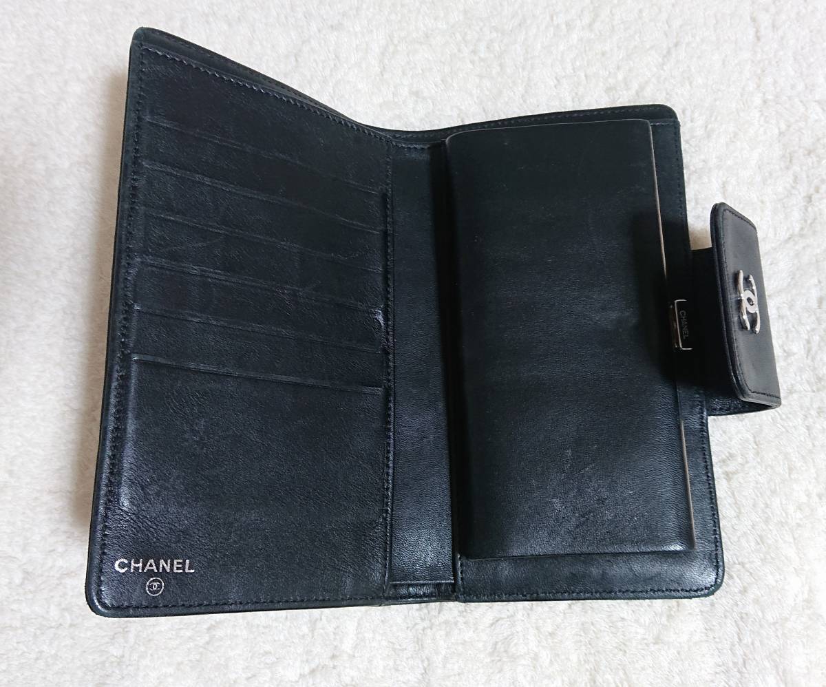 シャネル CHANEL 長財布 アイコン ココマーク がま口 アイコンライン 