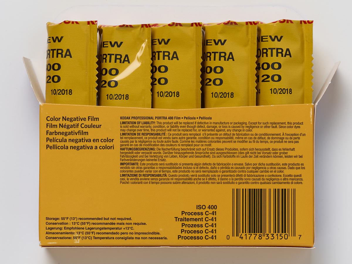 コダック Kodak Portra ポートラ160ブローニー 好ましく 期限切れ 17本