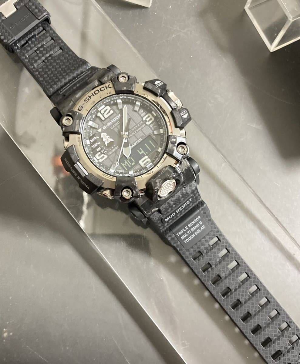 未使用同様 極美品 箱説タグ付G-SHOCK GWG-2000-1A1JF マッドマスター  