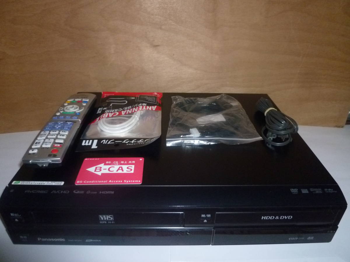 Panasonic DMR-XP25V HDD&DVD リモコン付 パナソニック、ワンセグ