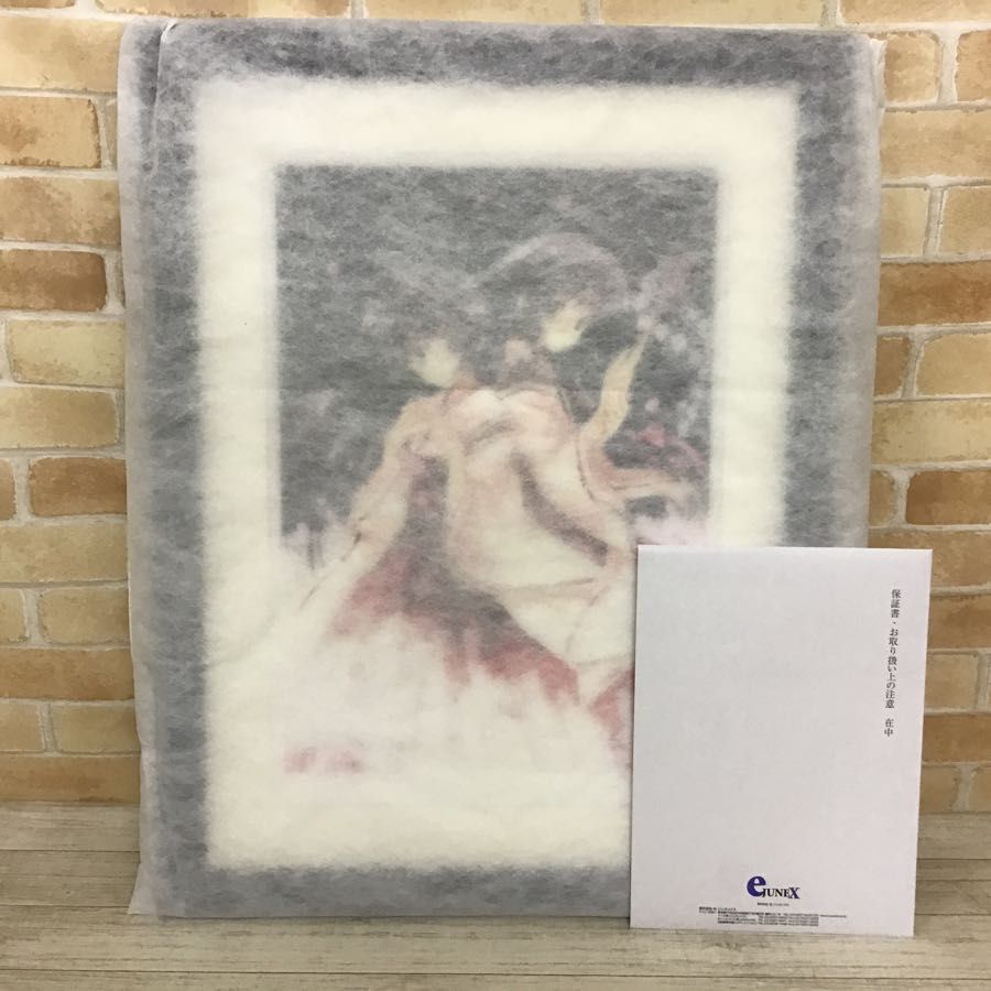 同梱不可】現状 アールビバン 版画 七瀬葵 二人の巫女 作品番号 19/45 