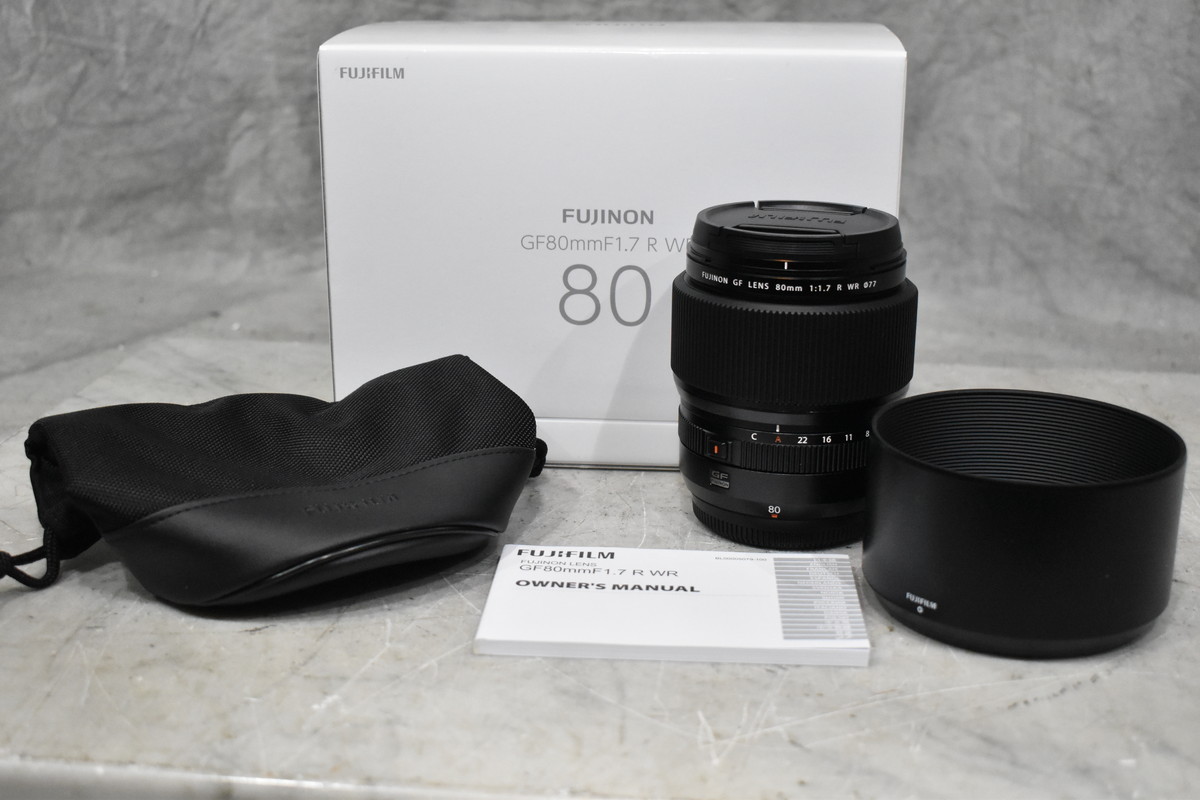 送料無料!!】☆ Fujifilm Fujinon GF80mm F1.7 R WR 富士フイルム 
