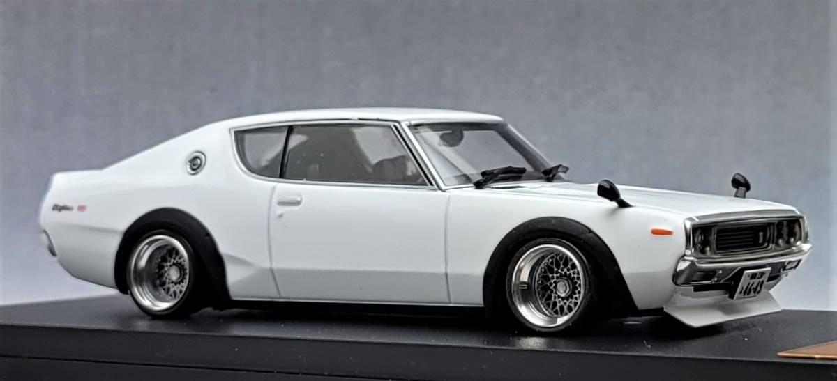 1⁄43 スカイライン改 ケンメリ2Dr ハヤシ ホイール アルミ製 深リム 1