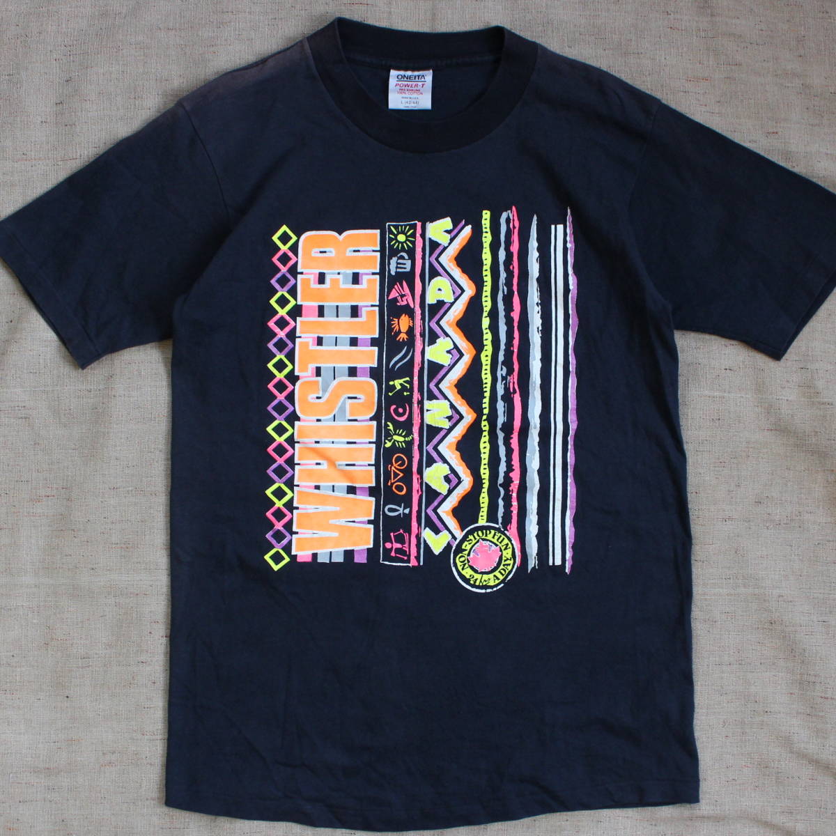 1990s ウィスラー カナダ ヴィンテージTシャツ USA製 WHISTLER お土産 