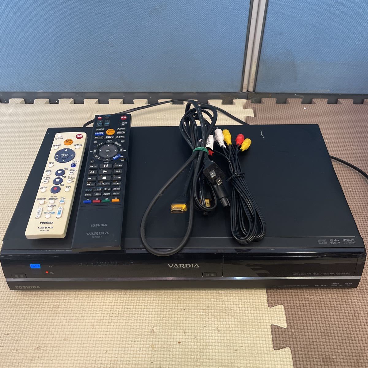 A】TOSHIBA RD-E305K レコーダー VARDIA 地上・BS・110度CSデジタル