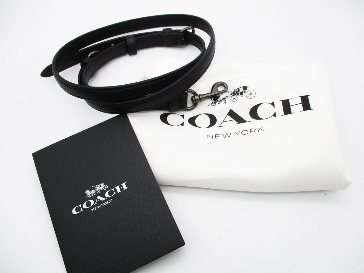 ☆【美品】COACH コーチ 2way ハンドバッグ ショルダーバッグ 黒 