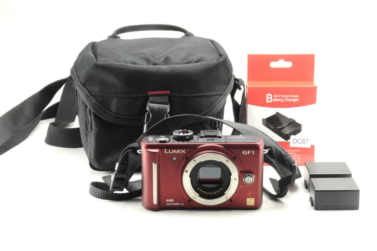 良品】Panasonic LUMIX GF1 ボディ DMC-GF1 / 新同充電器・バッグ付 